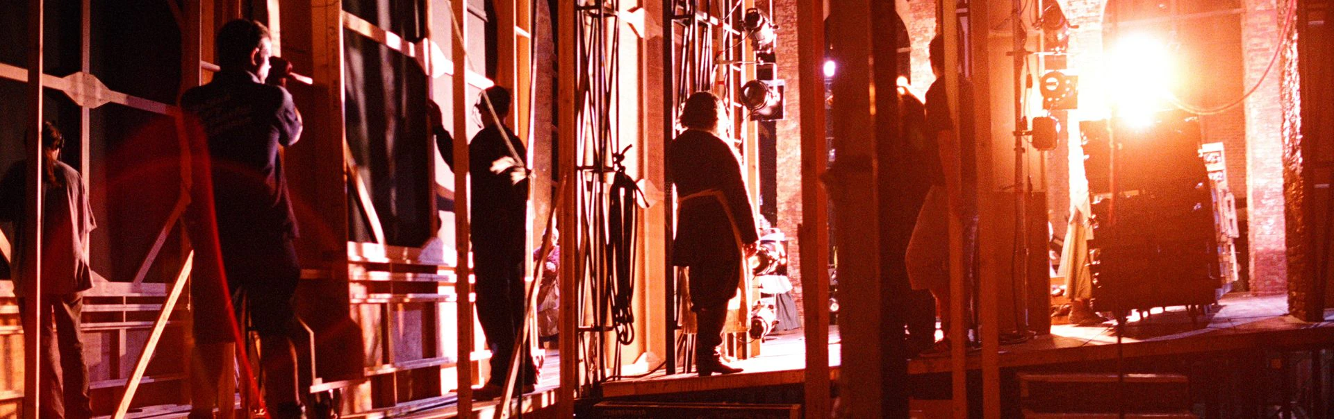 Backstage at Glyndebourne. Photo: Mike Hoban