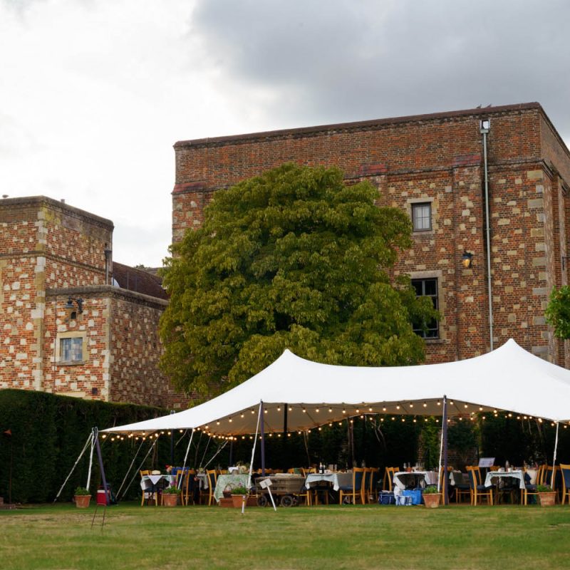 Wet weather at Glyndebourne